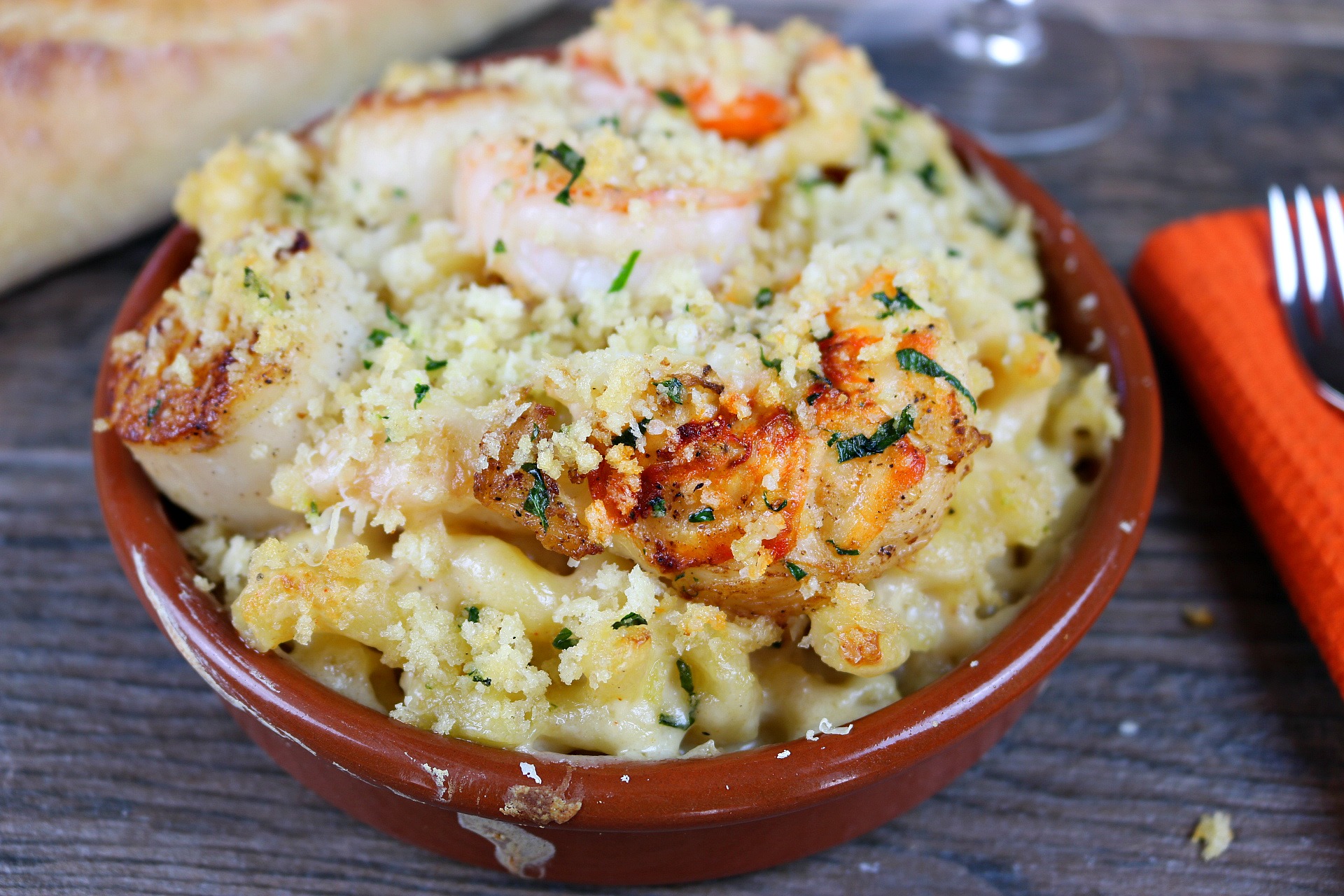 Recipe for seafood mac and deals cheese