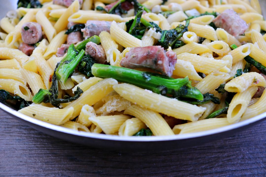 Penne With Broccoli Rabe And Sausage