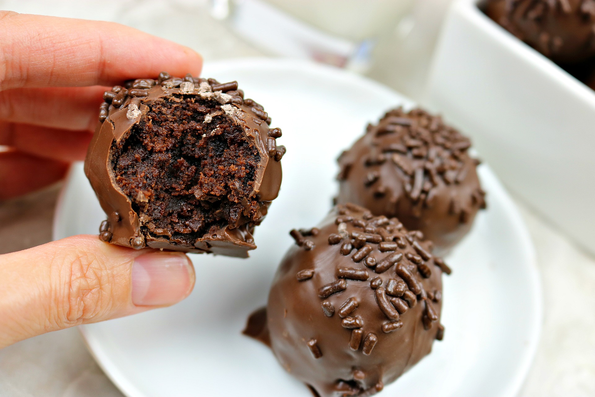 boules de brownie